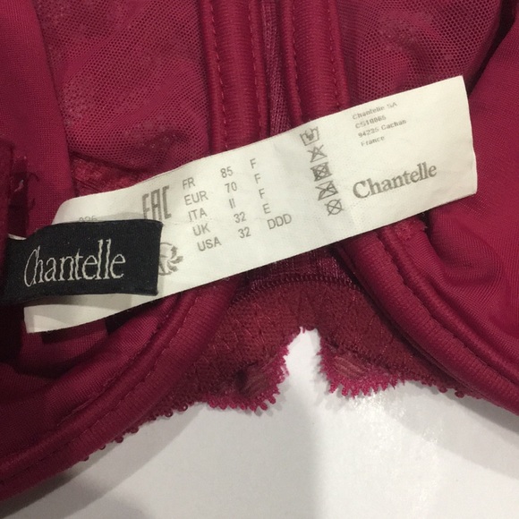 Chantelle underwire unlined bra 32F - Picture 7 of 8